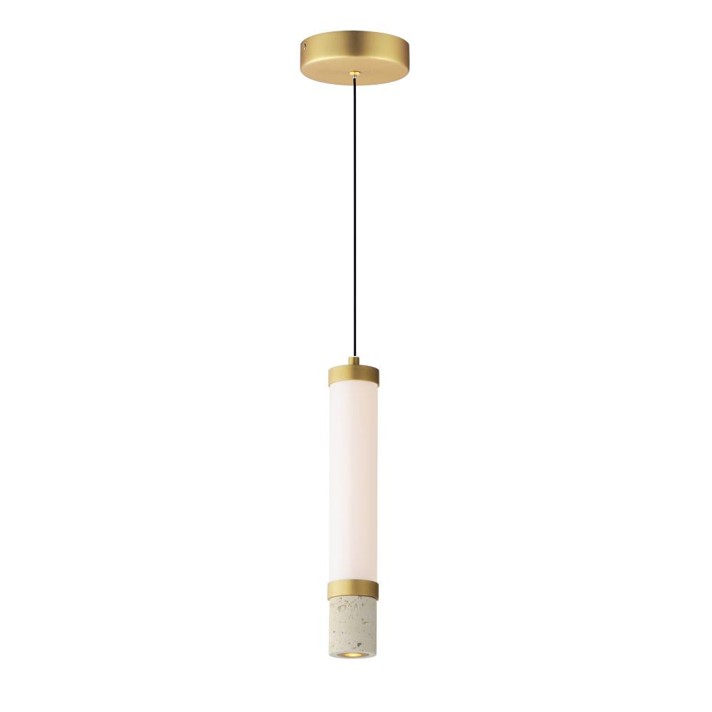 ET2 TRAVERTINE E11051-01TVGLD Mini Pendant - Gold