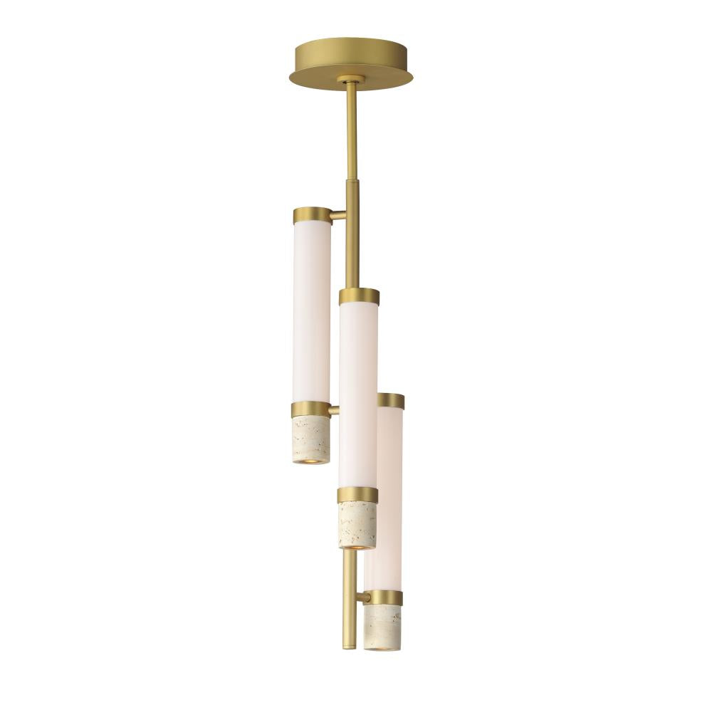 ET2 TRAVERTINE E11053-01TVGLD Pendant - Travertine Gold