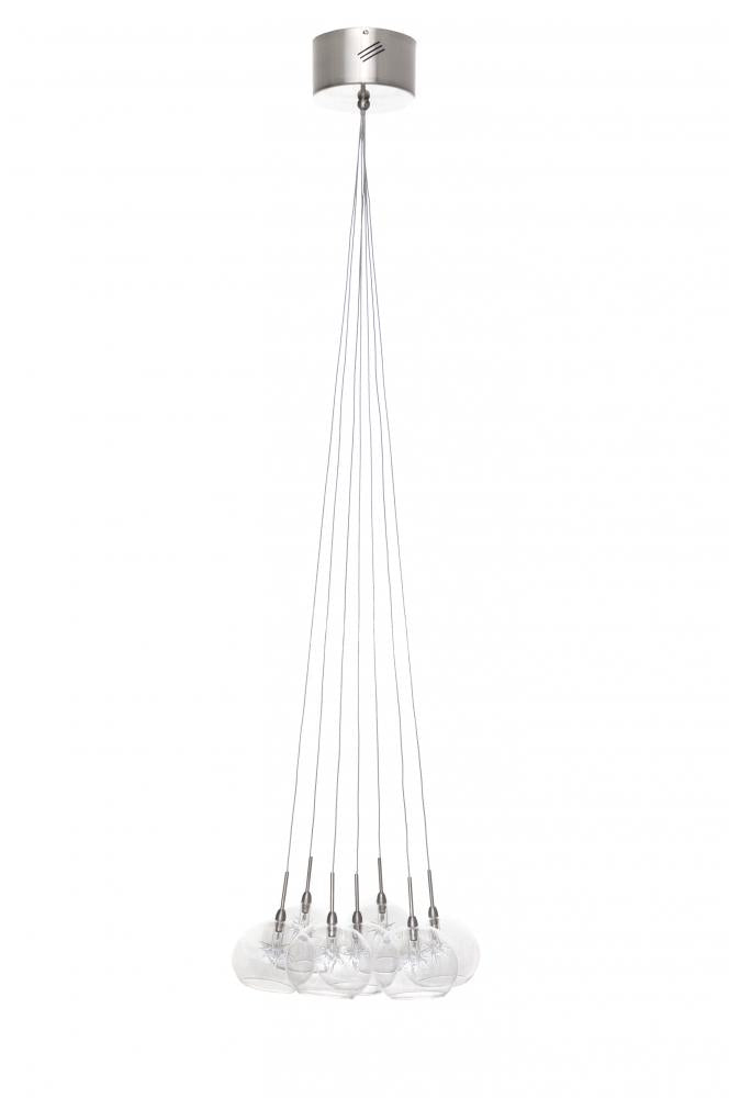 ET2 STARBURST E20114-24 Pendant Contemporary - Nickel