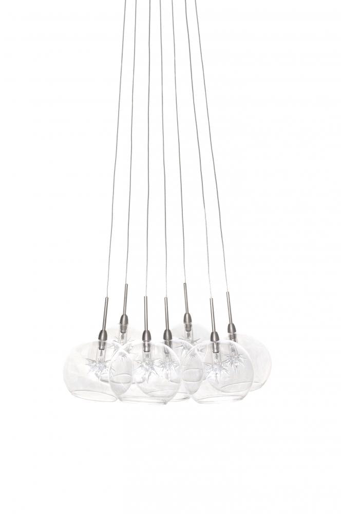 ET2 STARBURST E20114-24 Pendant Contemporary - Nickel