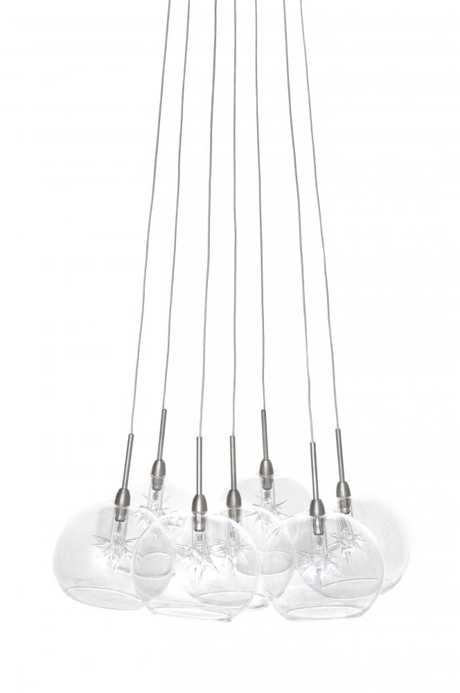 ET2 STARBURST E20114-24 Pendant Contemporary - Nickel