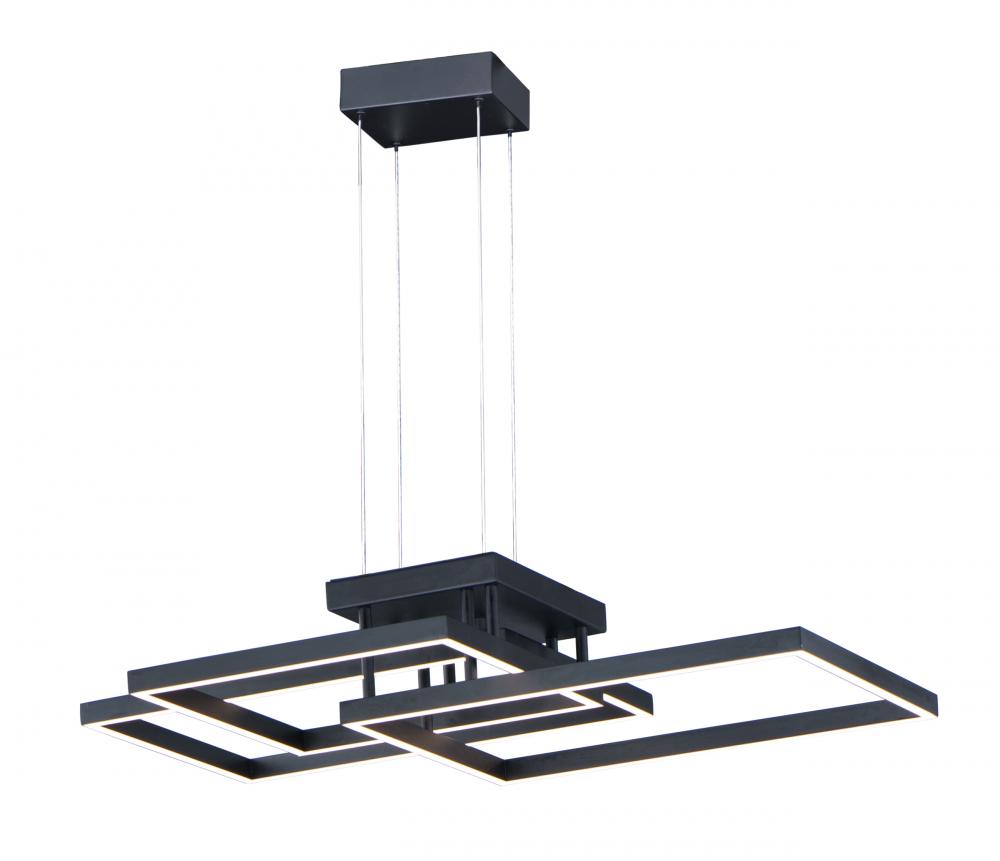 ET2 TRAVERSE LED E21515-BK Pendant Contemporary - Black