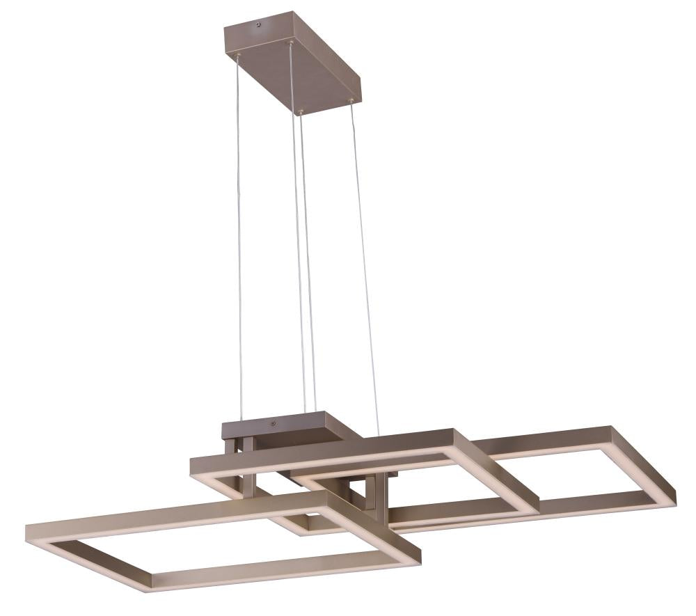 ET2 TRAVERSE LED E21515-CHP Foyer Contemporary - Brown