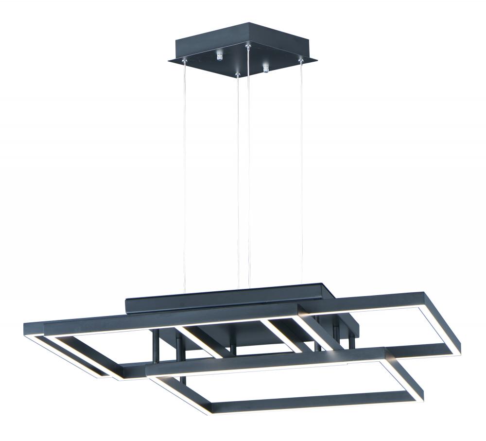 ET2 TRAVERSE LED E21516-BK Pendant Contemporary - Black