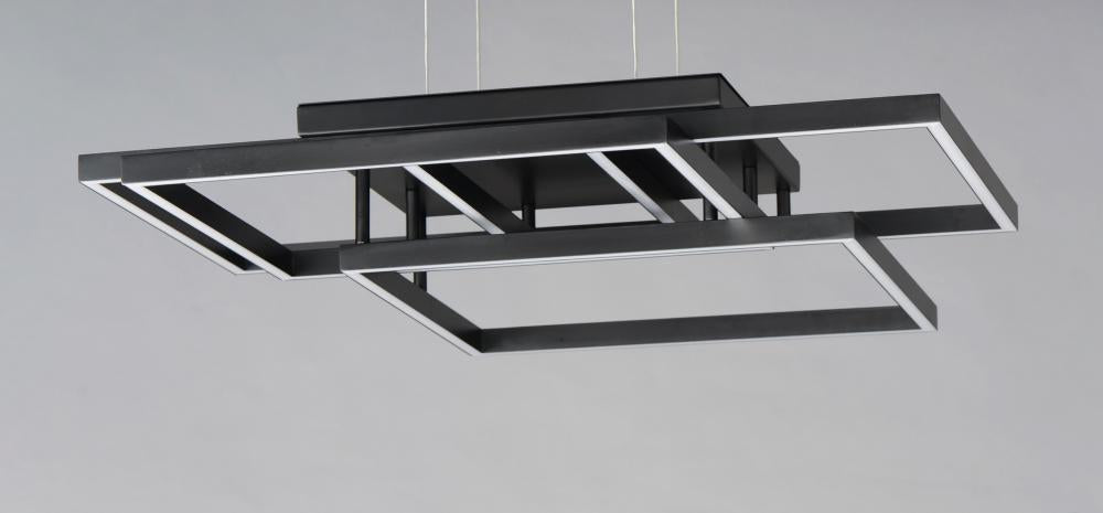 ET2 TRAVERSE LED E21516-BK Pendant Contemporary - Black