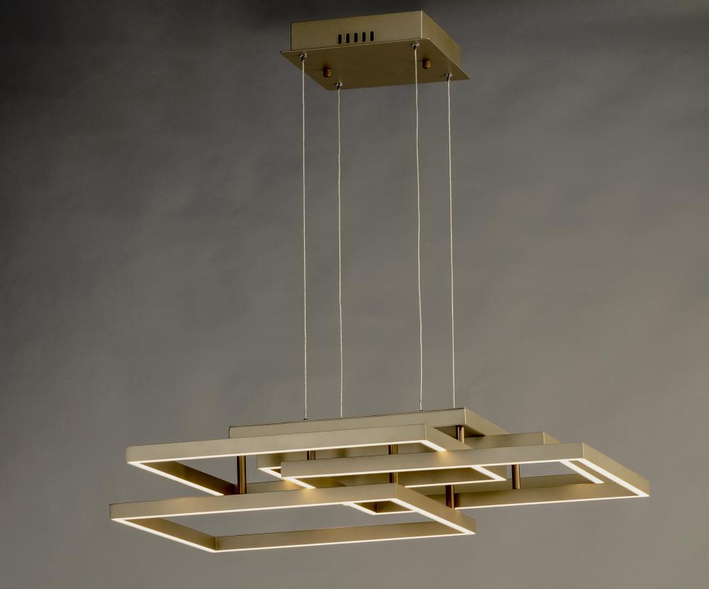 ET2 TRAVERSE LED E21516-CHP Pendant Contemporary - Aluminum