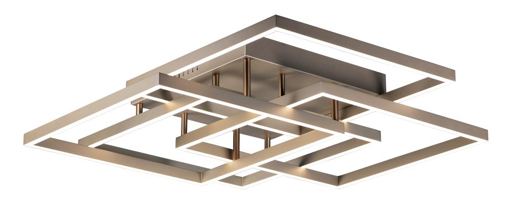 ET2 TRAVERSE LED E21518-CHP Flush Mount Contemporary - Aluminum