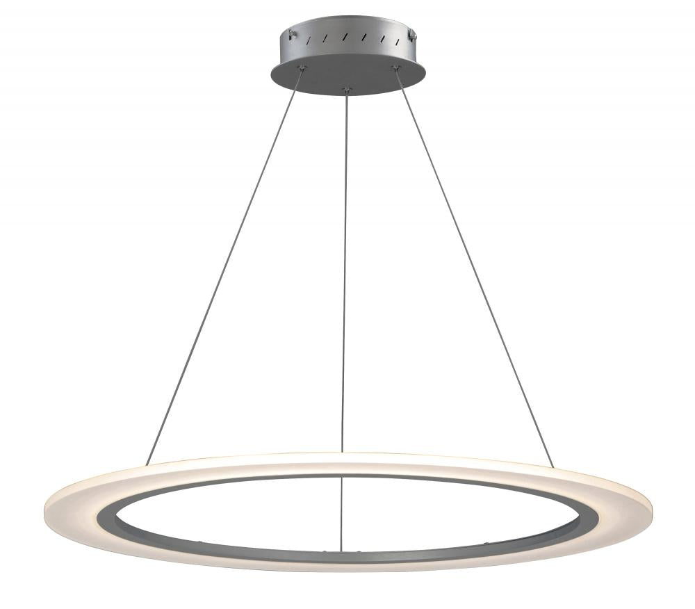 ET2 SATURN II LED E22654-11MS Foyer Contemporary - Silver