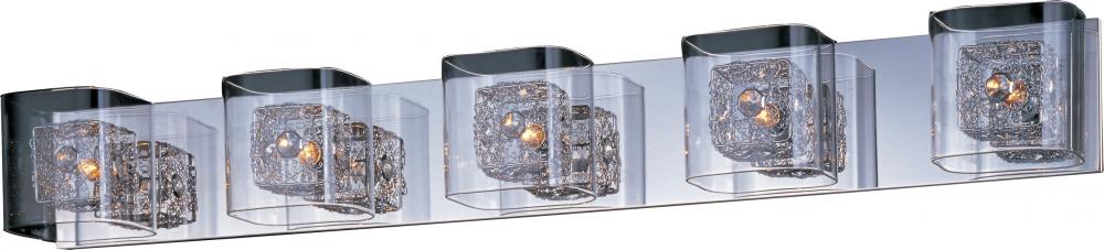 ET2 GEM E22835-18PCPC Bathroom Fixture Modern - Chrome