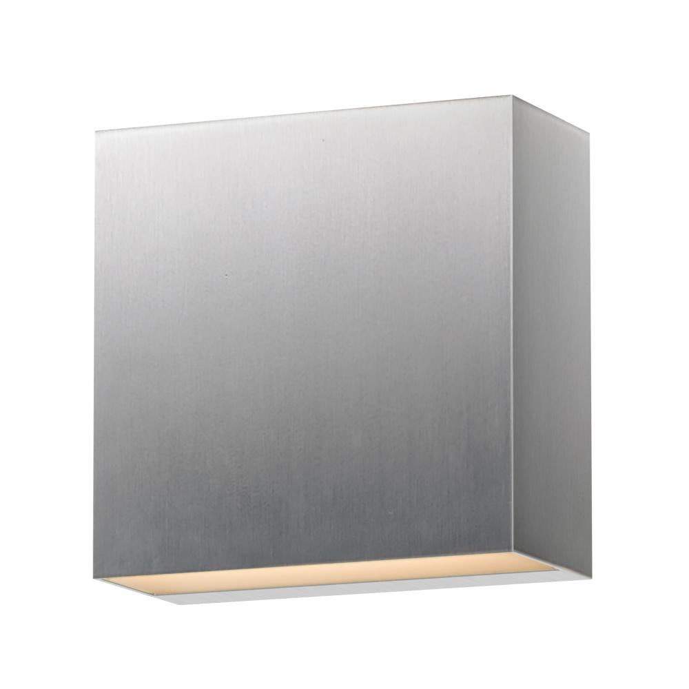 ET2 CUBED E23222-SA Sconce - Satin Aluminum