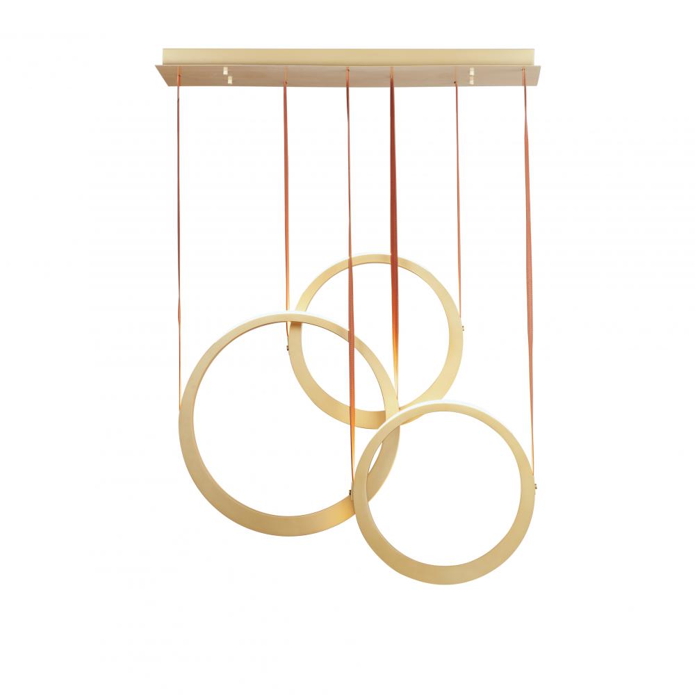 ET2 TETHER E24083-NAB Pendant Traditional - Brass