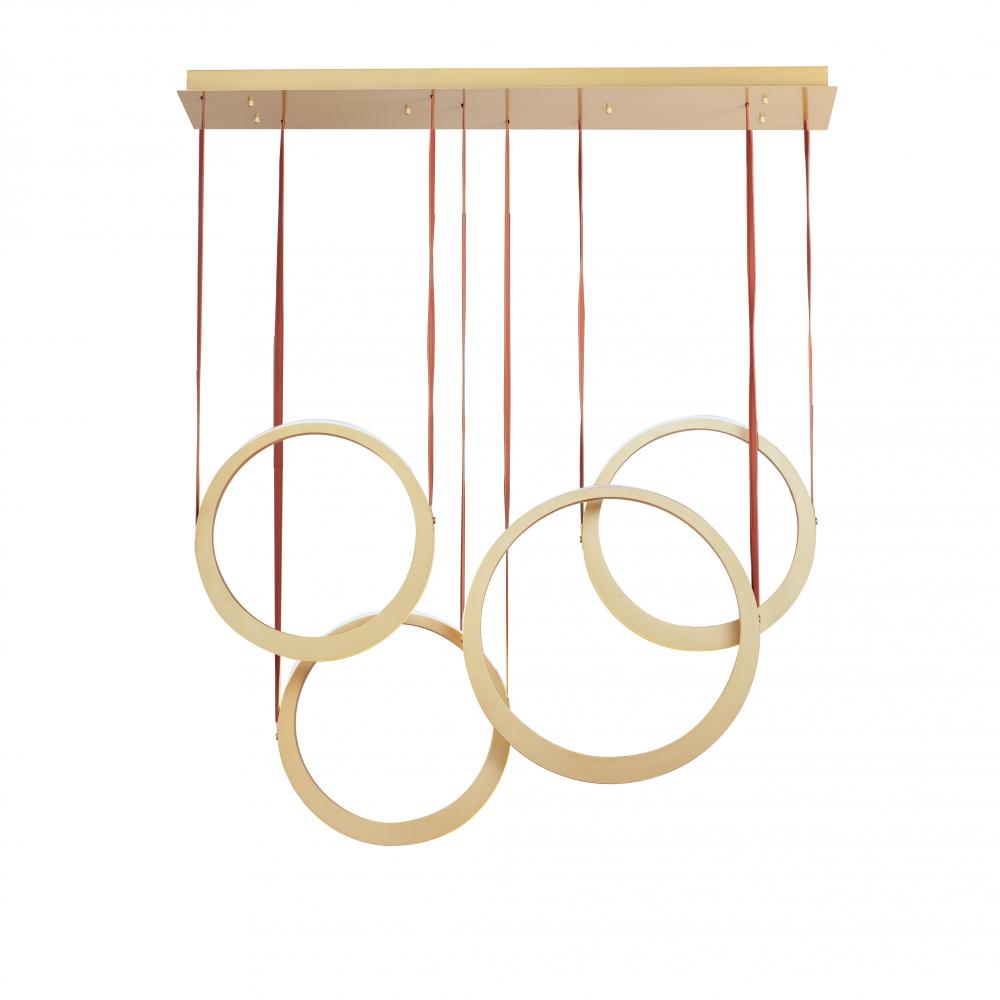 ET2 TETHER E24084-NAB Pendant Traditional - Brass