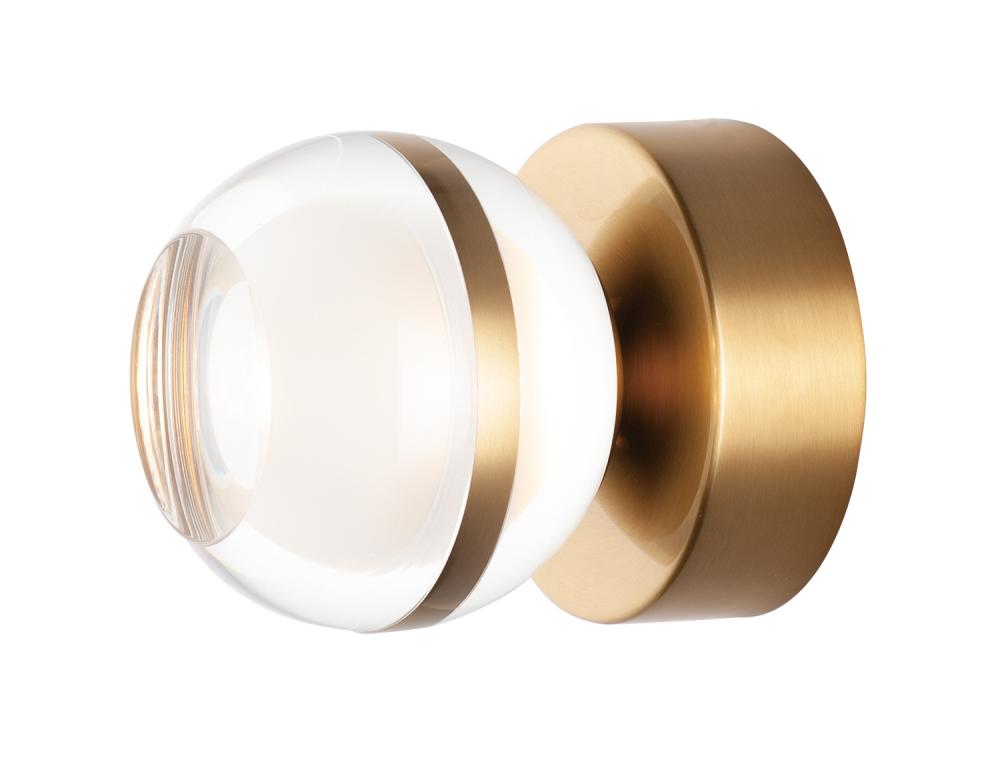 ET2 SWANK E24590-93NAB Sconce Transitional - Brass