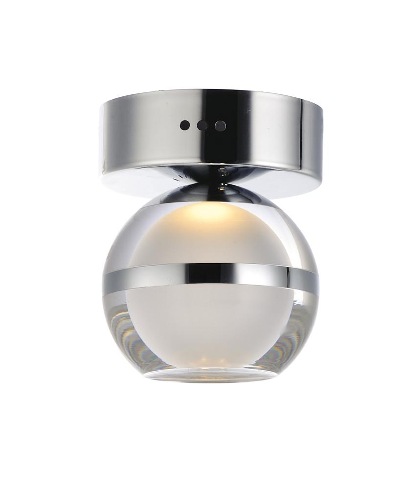 ET2 SWANK E24590-93PC Flush Mount Transitional - Chrome