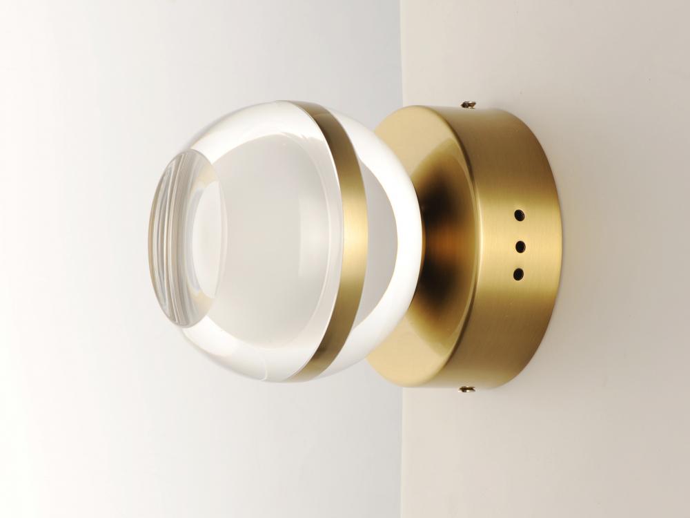 ET2 SWANK E24590-93NAB Sconce Transitional - Brass