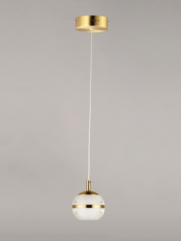 ET2 SWANK E24591-93NAB Pendant Transitional - Brass