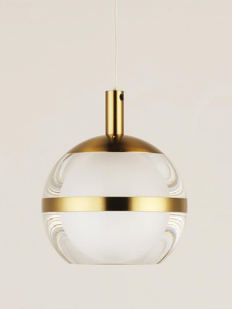 ET2 SWANK E24591-93NAB Pendant Transitional - Brass