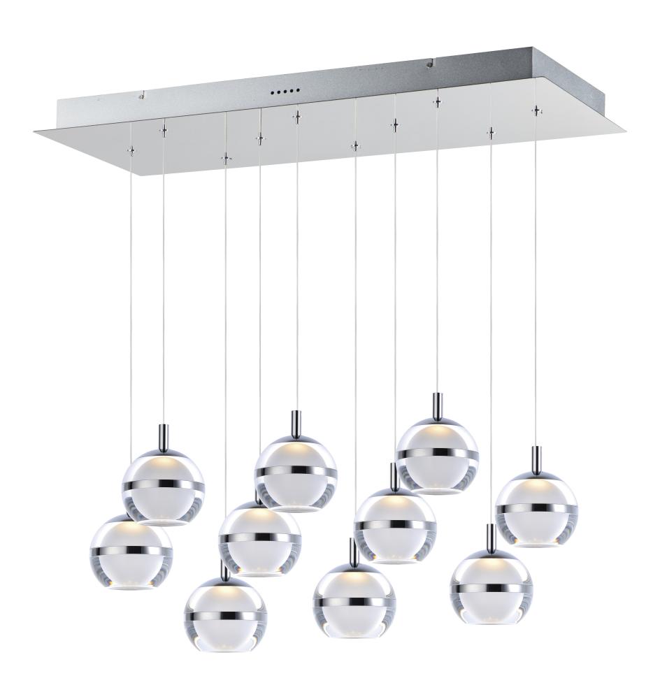 ET2 SWANK E24599-93PC Pendant Transitional - Chrome