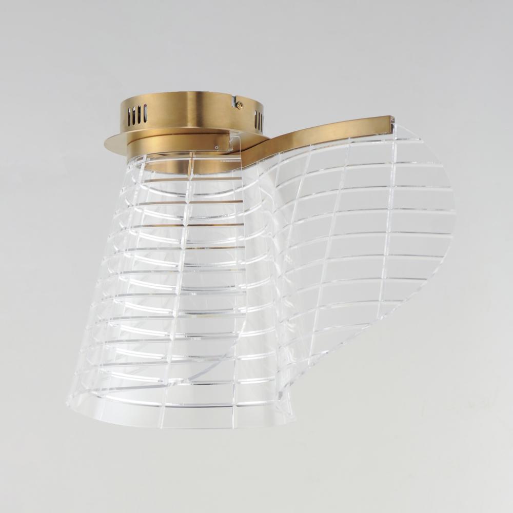 ET2 TARTAN E24810-82BCN Flush Mount - Brushed Champagne