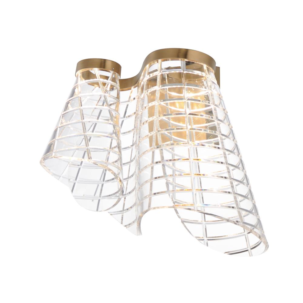 ET2 TARTAN E24811-82BCN Sconce - Brushed Champagne