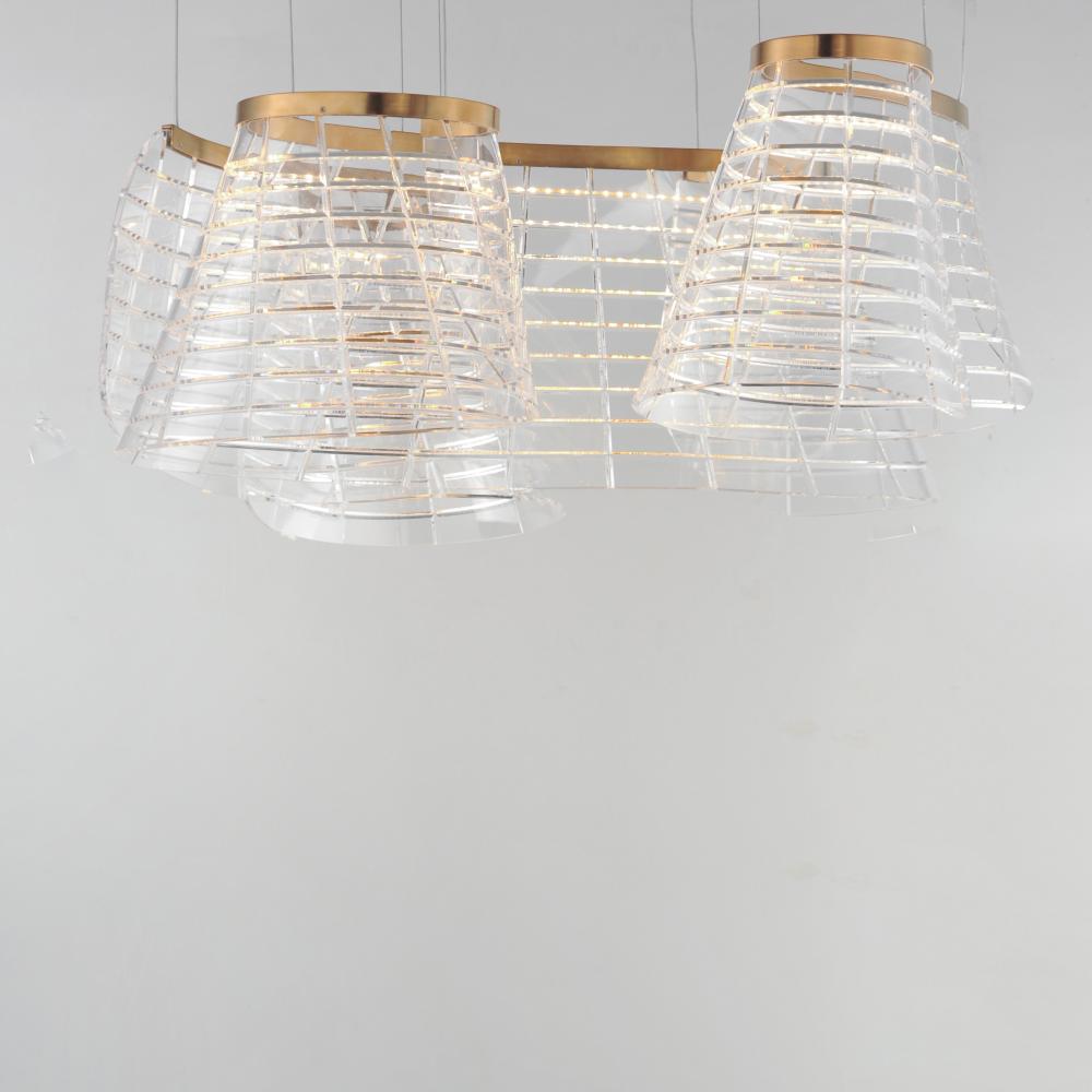 ET2 TARTAN E24816-82BCN Pendant - Brushed Champagne