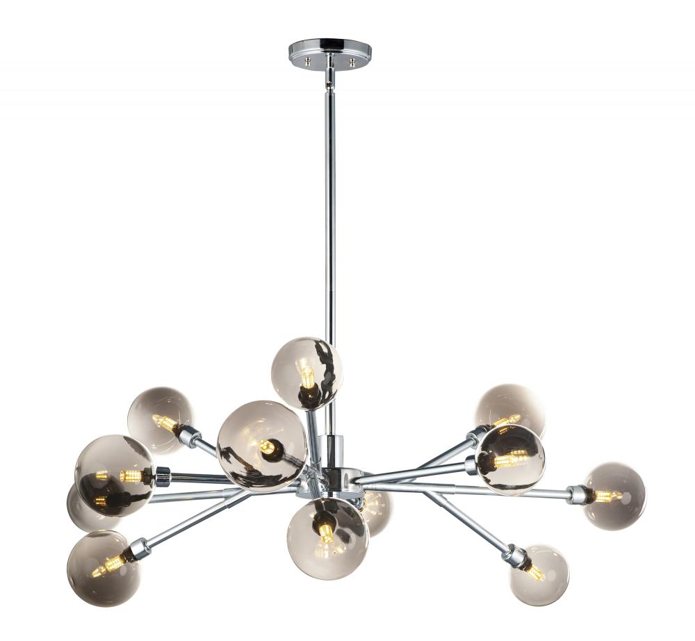 ET2 ASTEROID E24826-138PC Pendant Traditional - Chrome