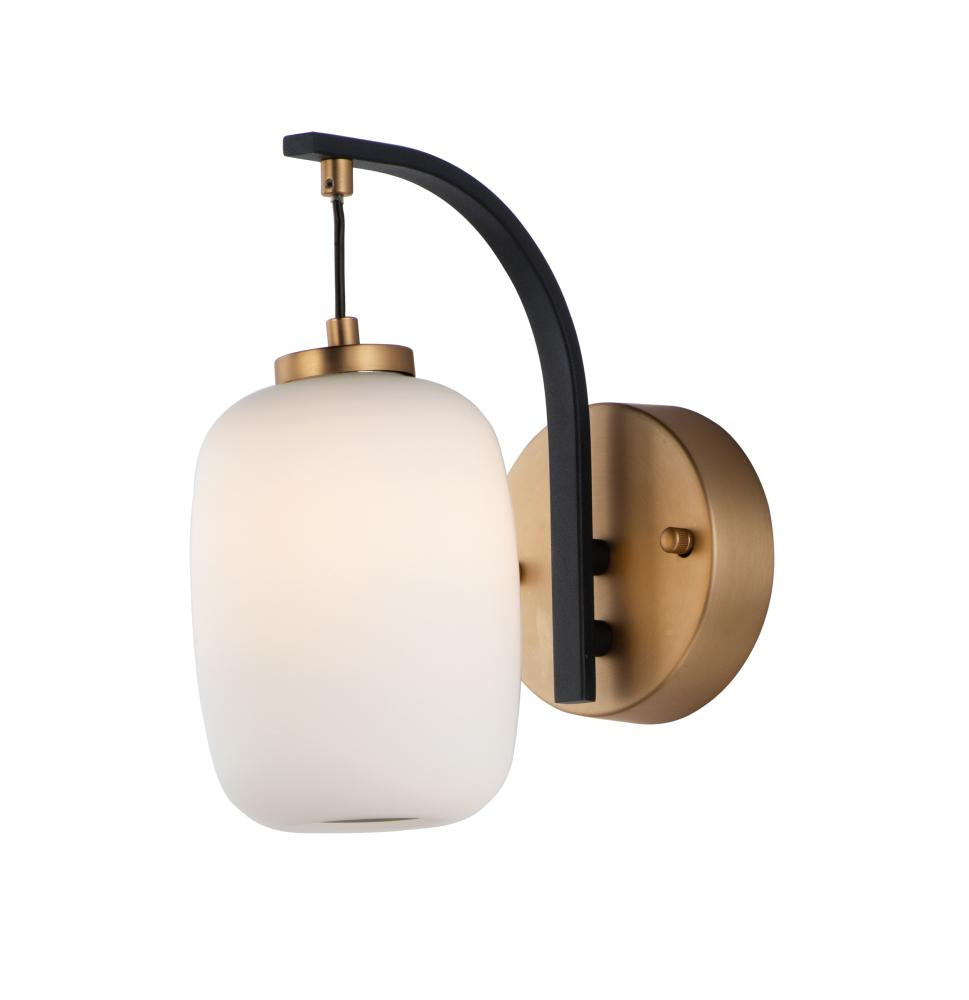 ET2 SOJI E25061-92BKGLD Sconce Transitional - Black