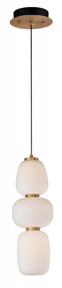 ET2 SOJI E25067-92BKGLD Pendant Transitional - Black