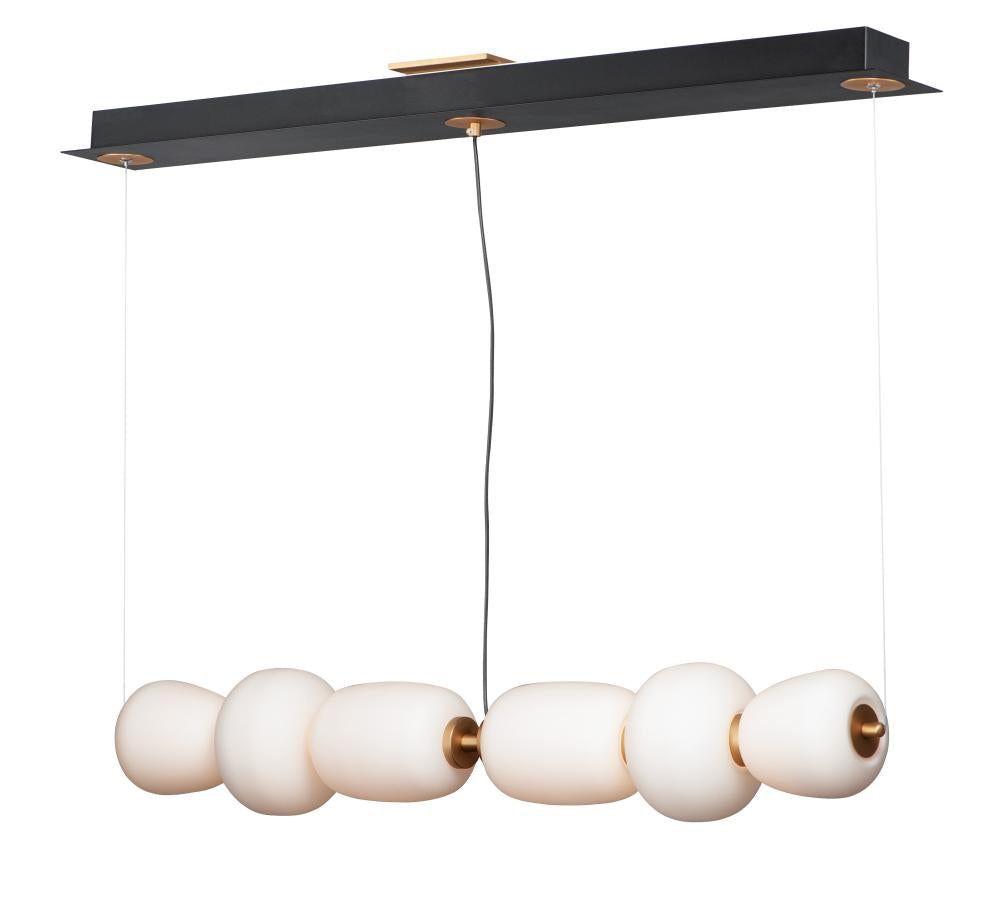 ET2 SOJI E25068-92BKGLD Pendant Transitional - Black