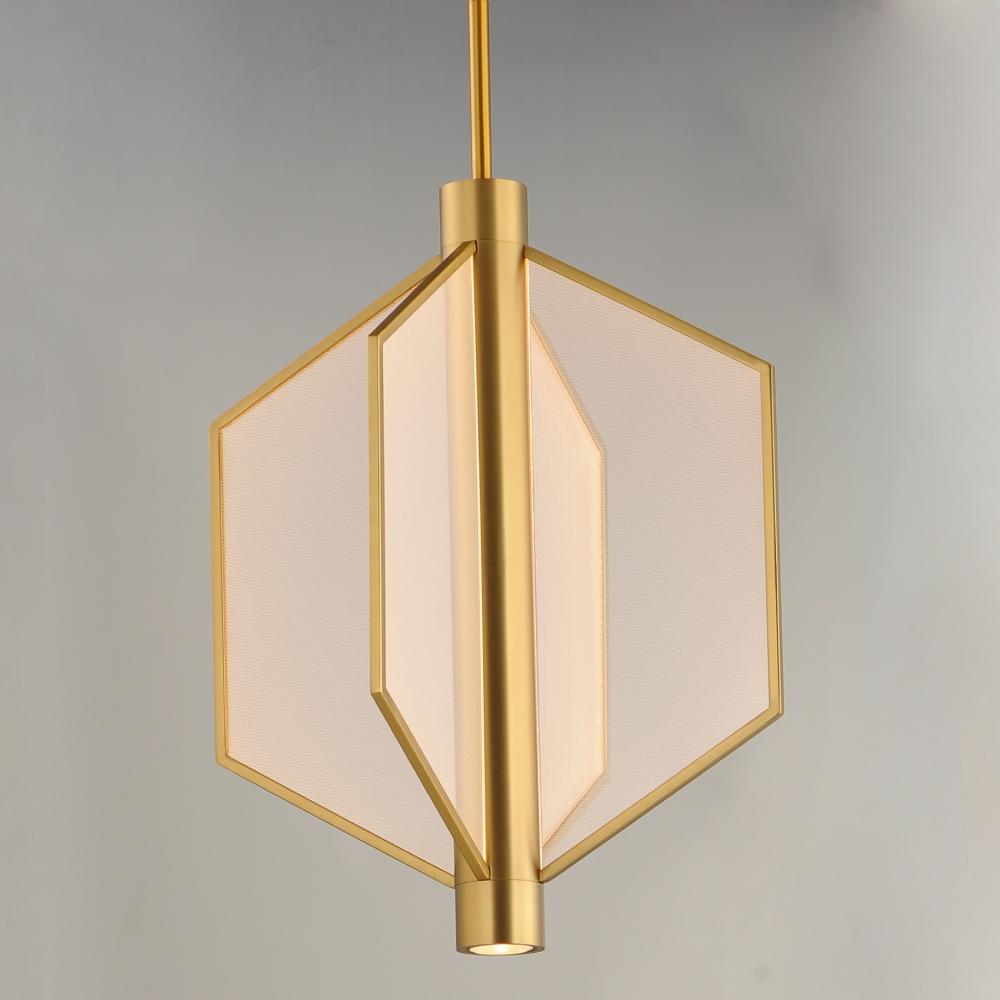 ET2 TELSTAR E25134-133NAB Pendant Traditional - Brass