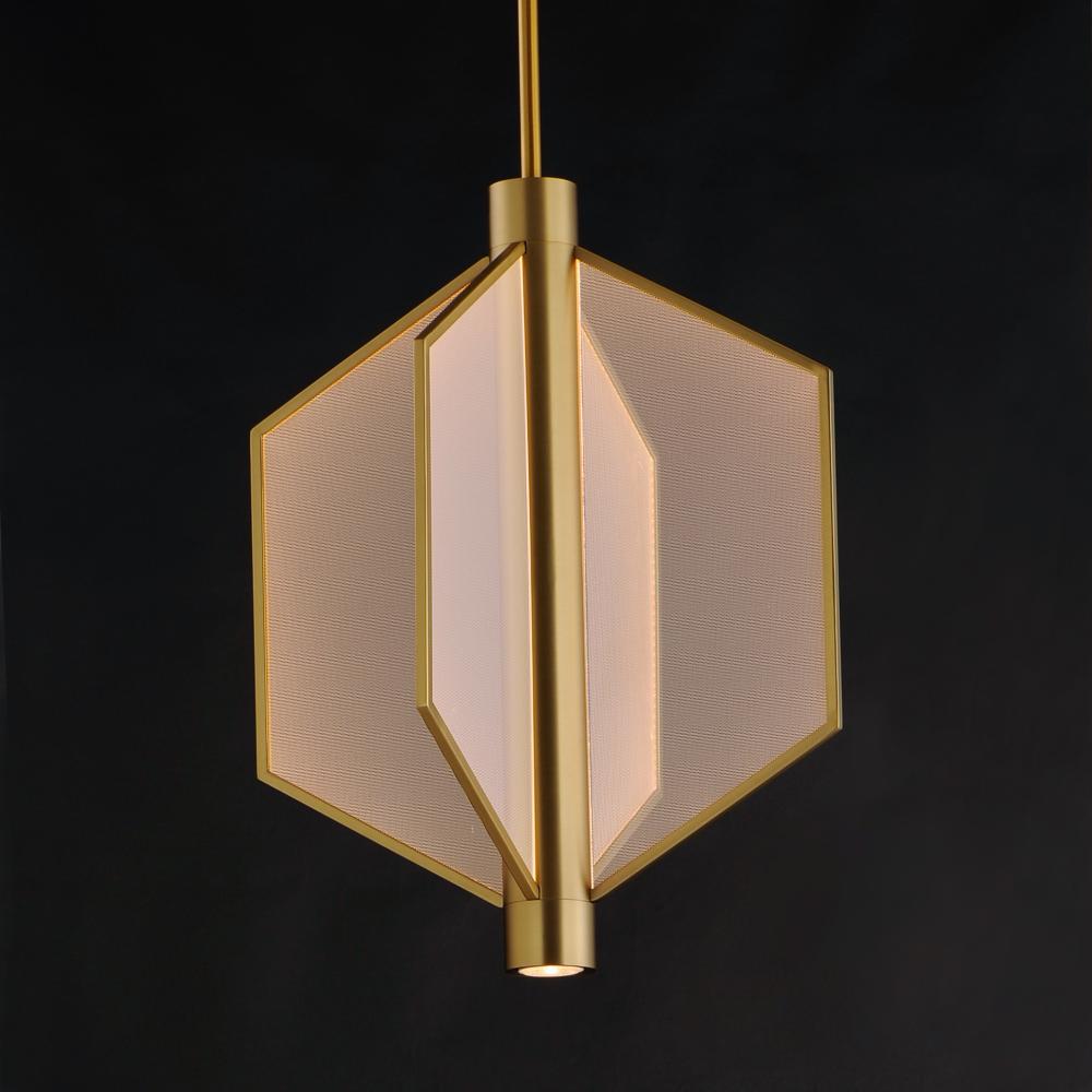 ET2 TELSTAR E25136-133NAB Pendant Traditional - Brass