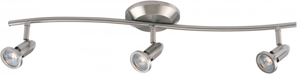 ET2 AGRON E30003-10SN Flush Mount Contemporary - Nickel