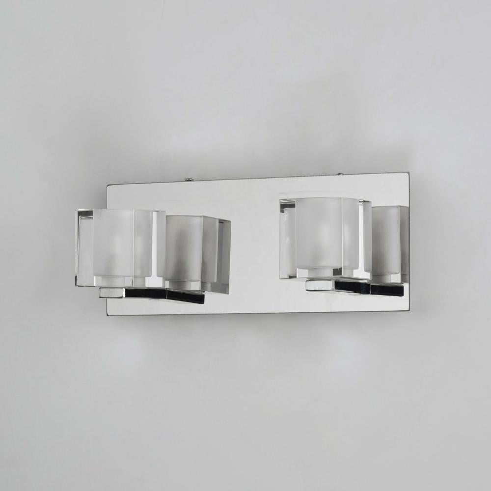 ET2 BLOCS LED E32032-18PC Sconce Contemporary - Chrome