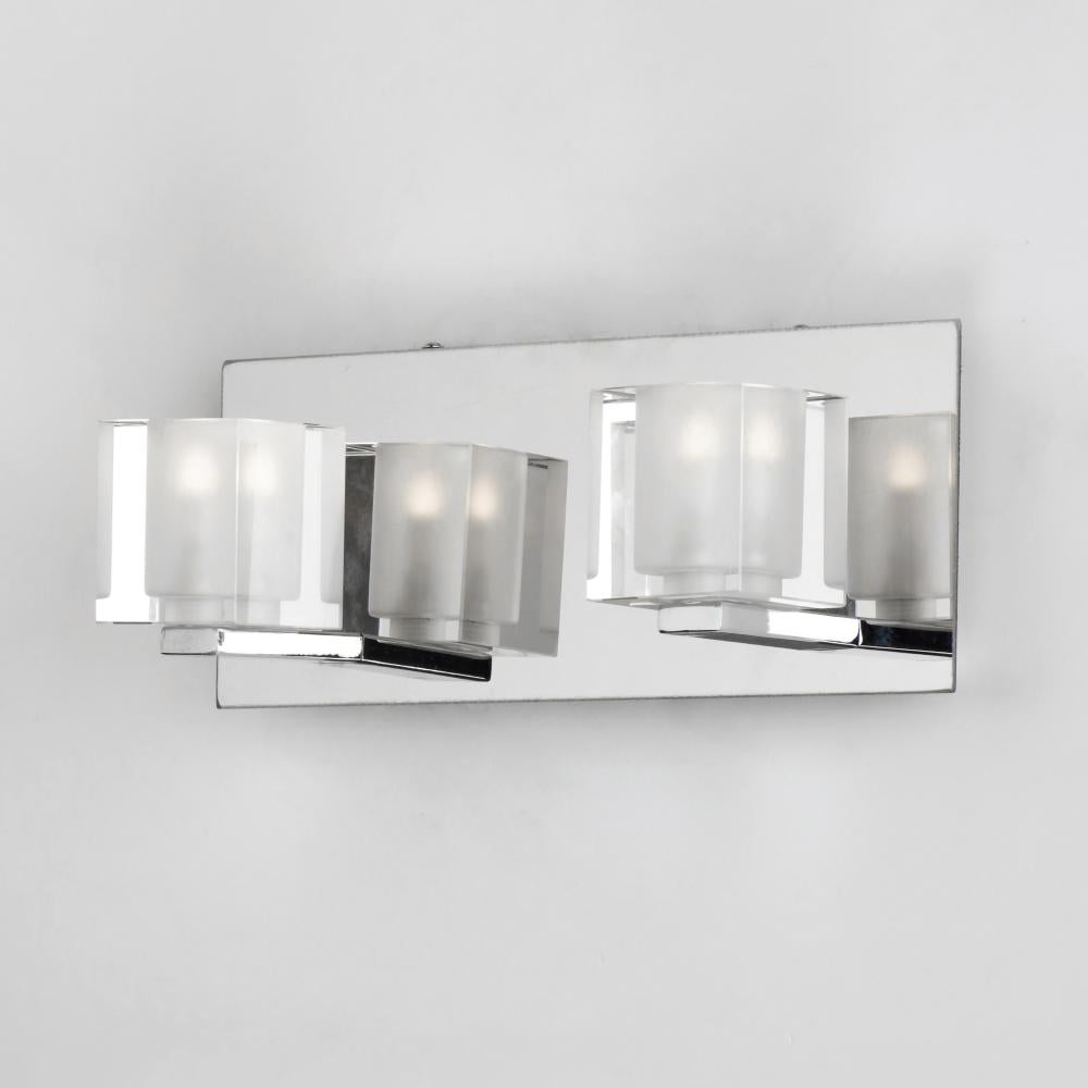 ET2 BLOCS LED E32032-18PC Sconce Contemporary - Chrome