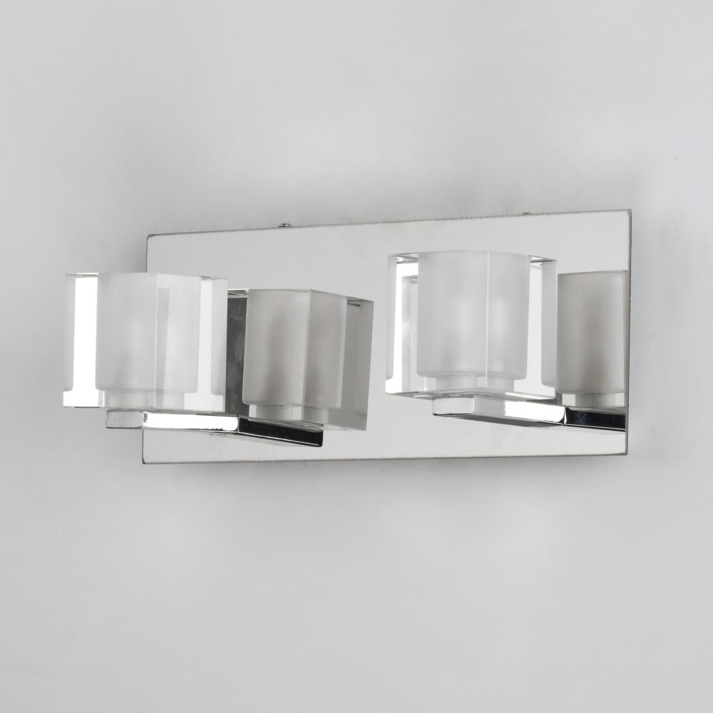 ET2 BLOCS LED E32032-18PC Sconce Contemporary - Chrome