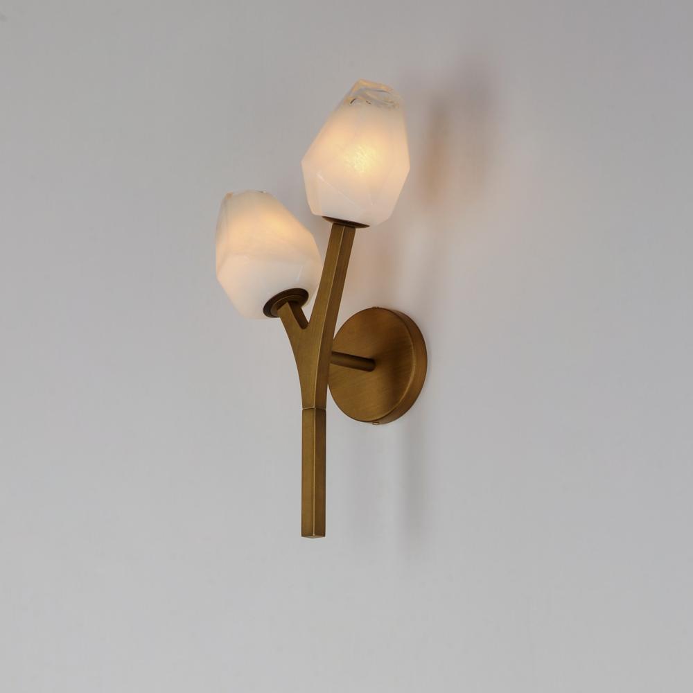 ET2 BLOSSOM E32792-93NAB Sconce Traditional - Brass