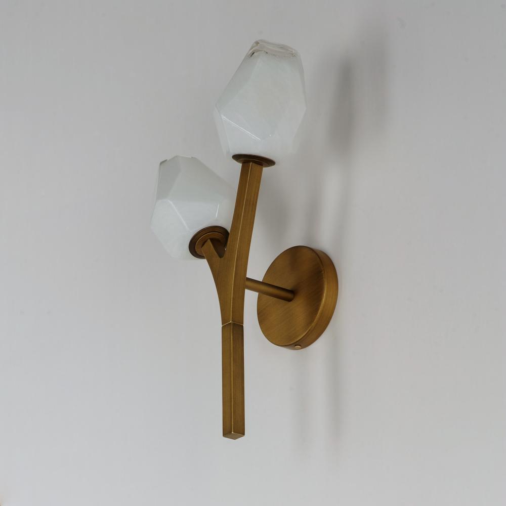 ET2 BLOSSOM E32792-93NAB Sconce Traditional - Brass