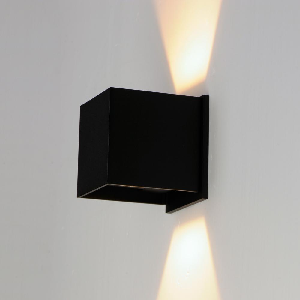 ET2 ALUMILUX CUBE E41308-BK Sconce Transitional - Black