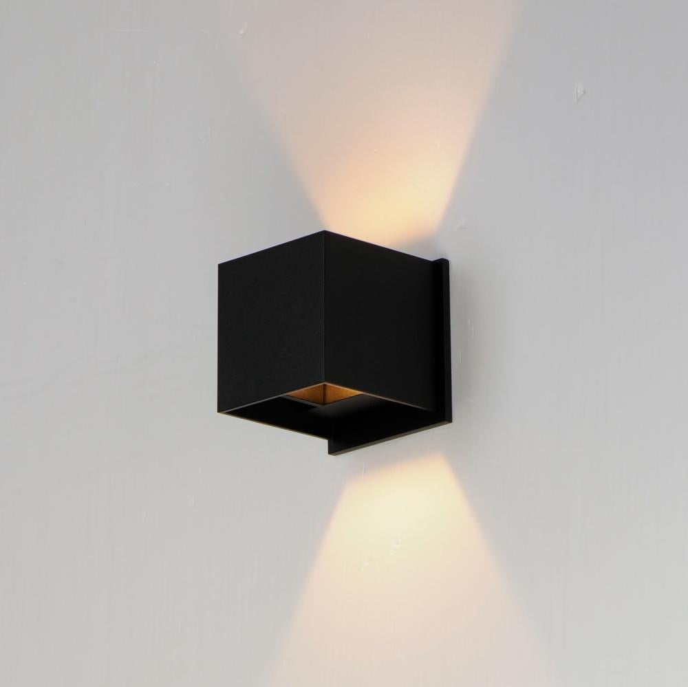 ET2 ALUMILUX CUBE E41308-BK Sconce Transitional - Black