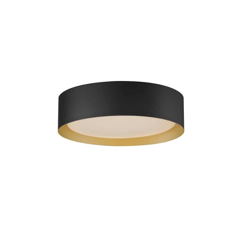 ET2 ECHO E51012-BKGLD Flush Mount - Black Gold