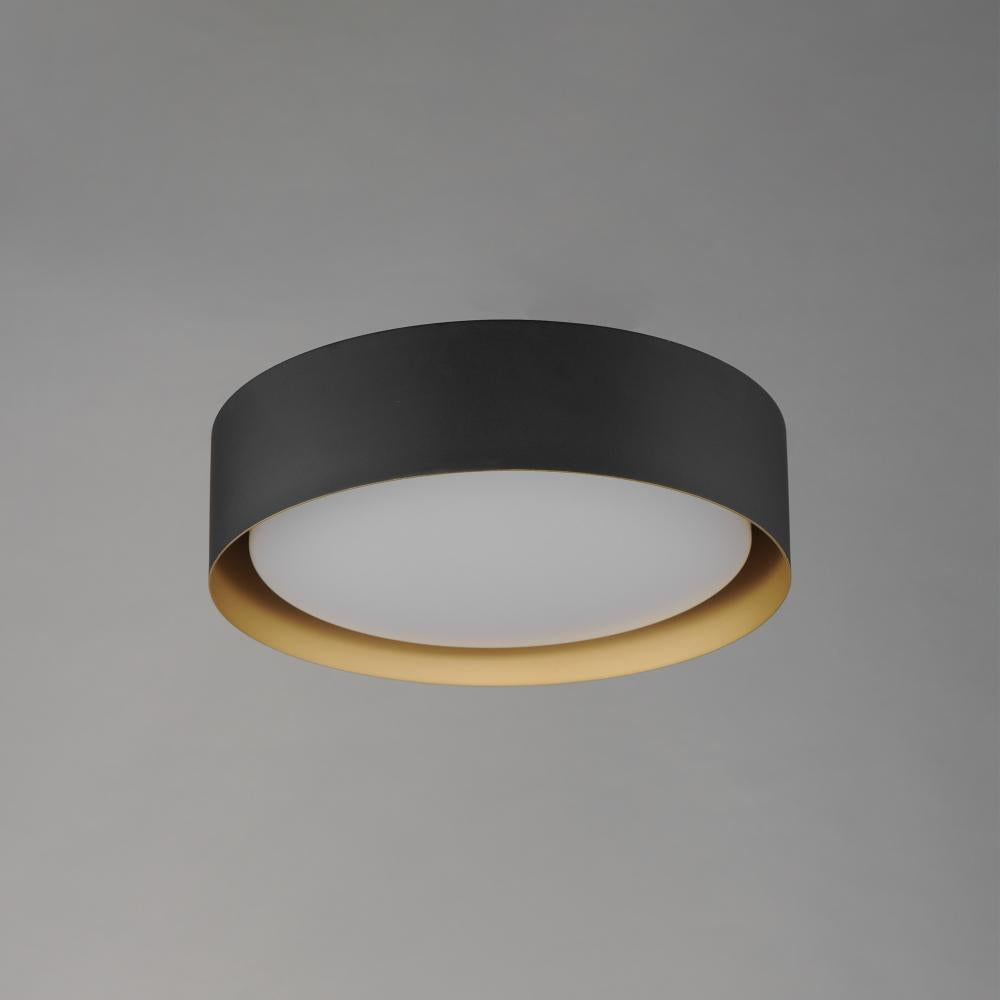 ET2 ECHO E51012-BKGLD Flush Mount - Black Gold