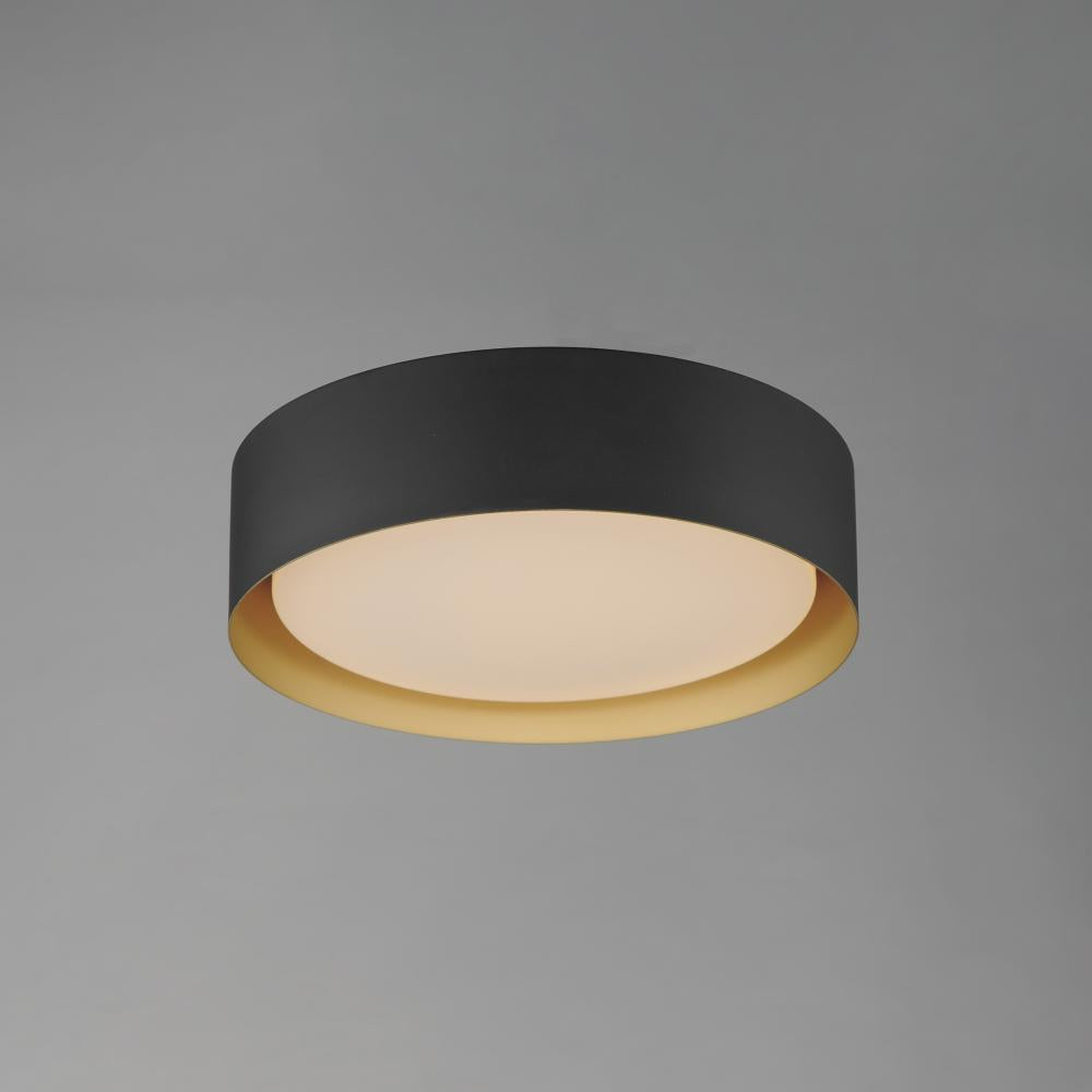 ET2 ECHO E51012-BKGLD Flush Mount - Black Gold