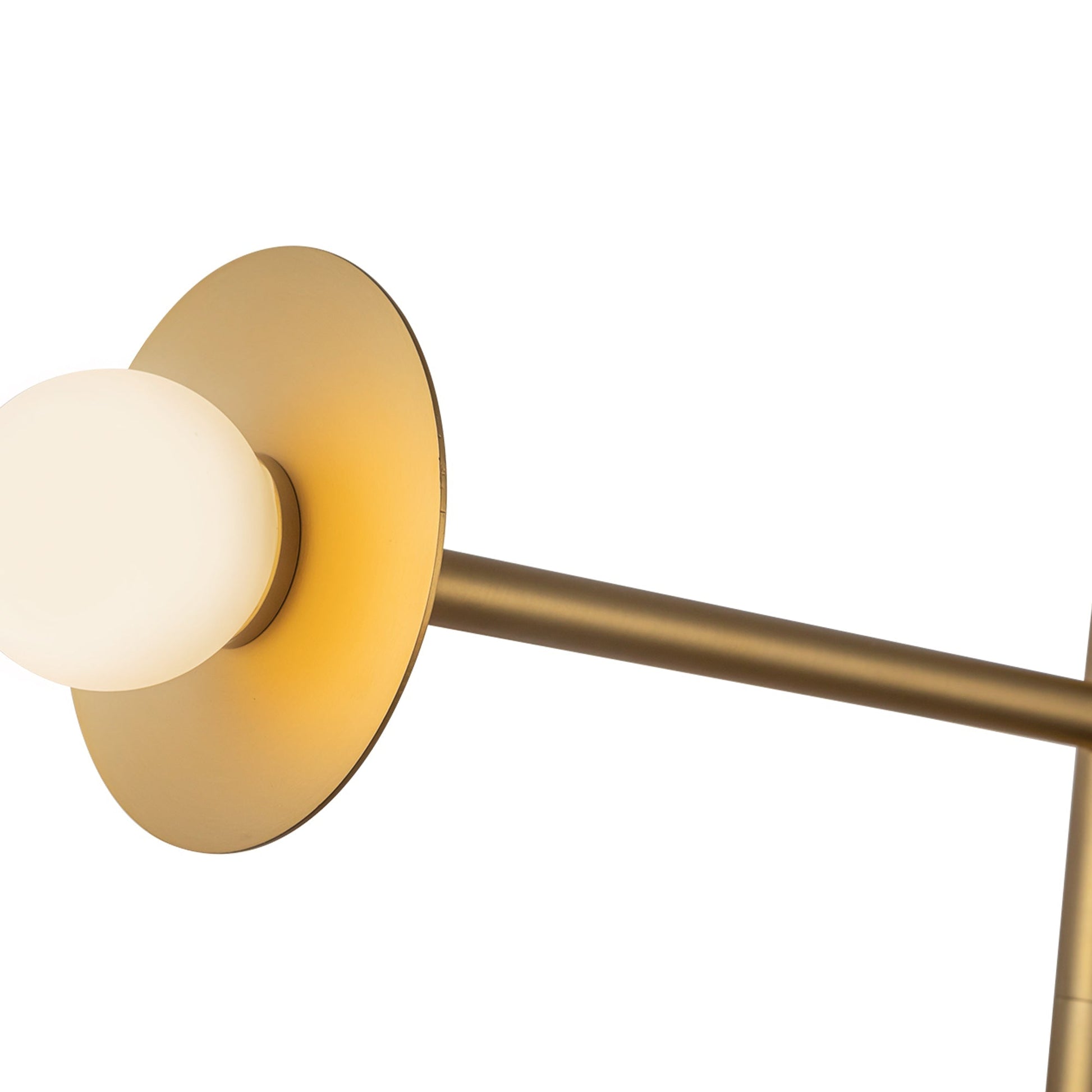 Kuzco Lighting CH15504-BG-UNV Chandelier, 22-in, LED, Brushed Gold