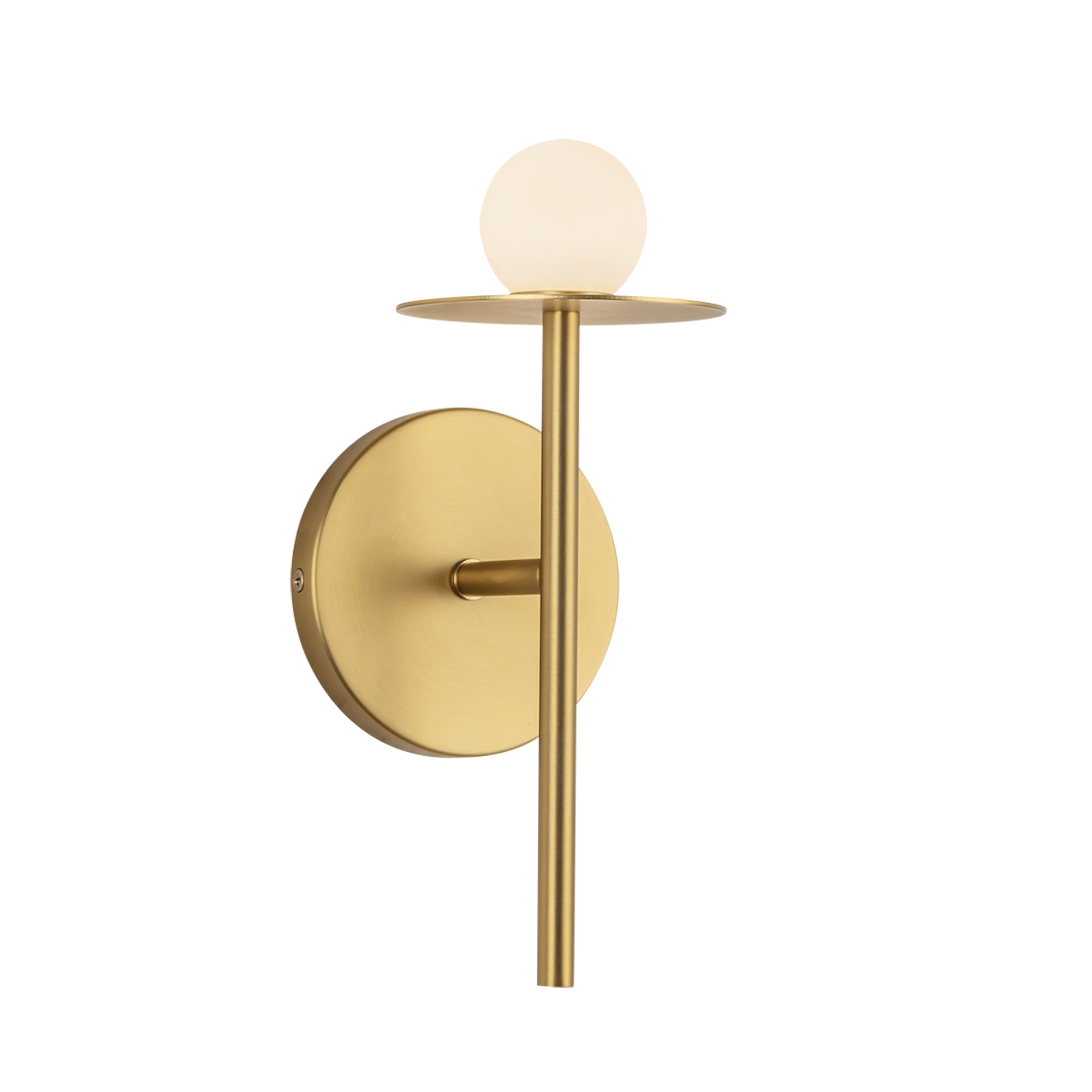 Kuzco Elixir WS15504-BG-UNV Wall Sconce, LED, Brushed Gold