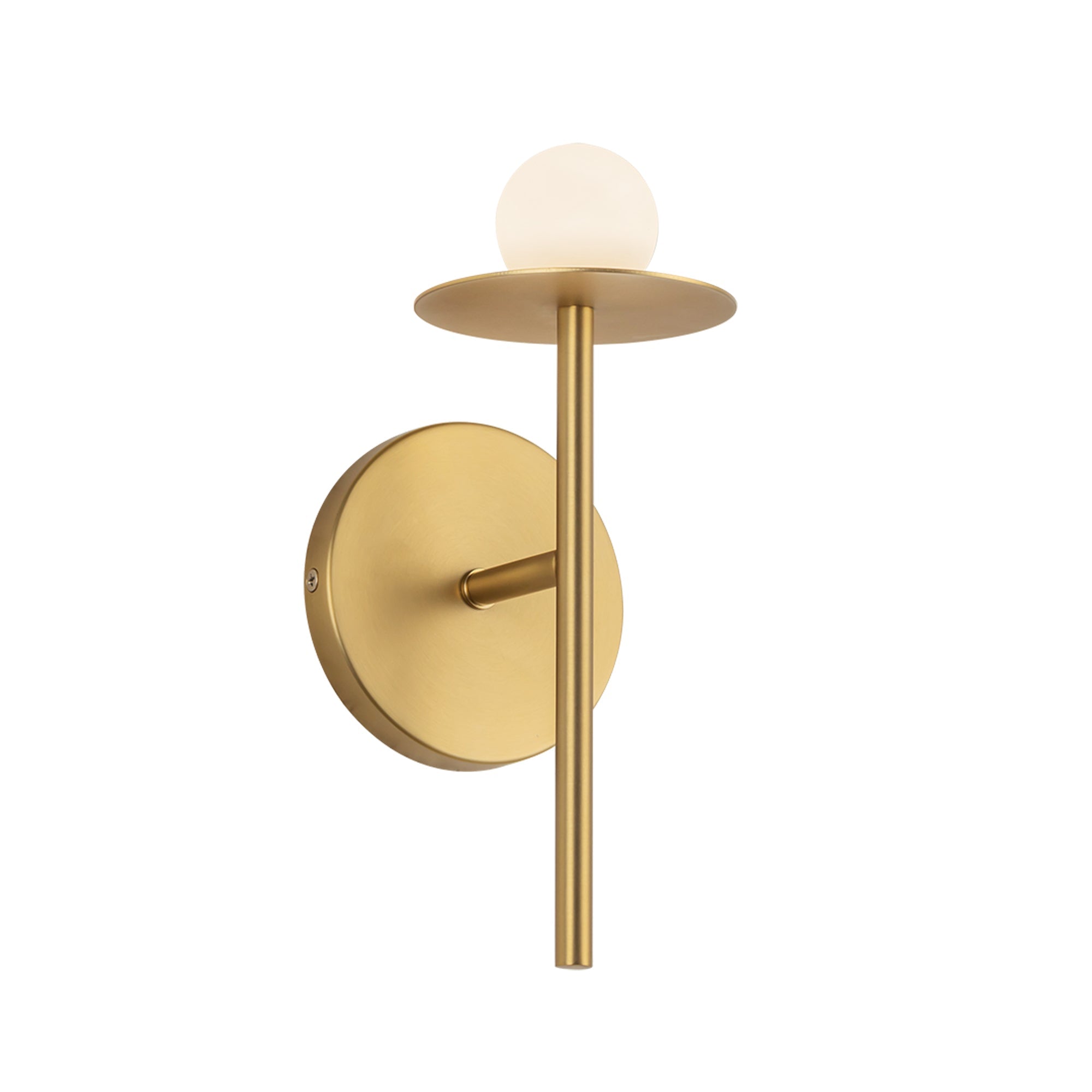 Kuzco Elixir WS15504-BG-UNV Wall Sconce, LED, Brushed Gold