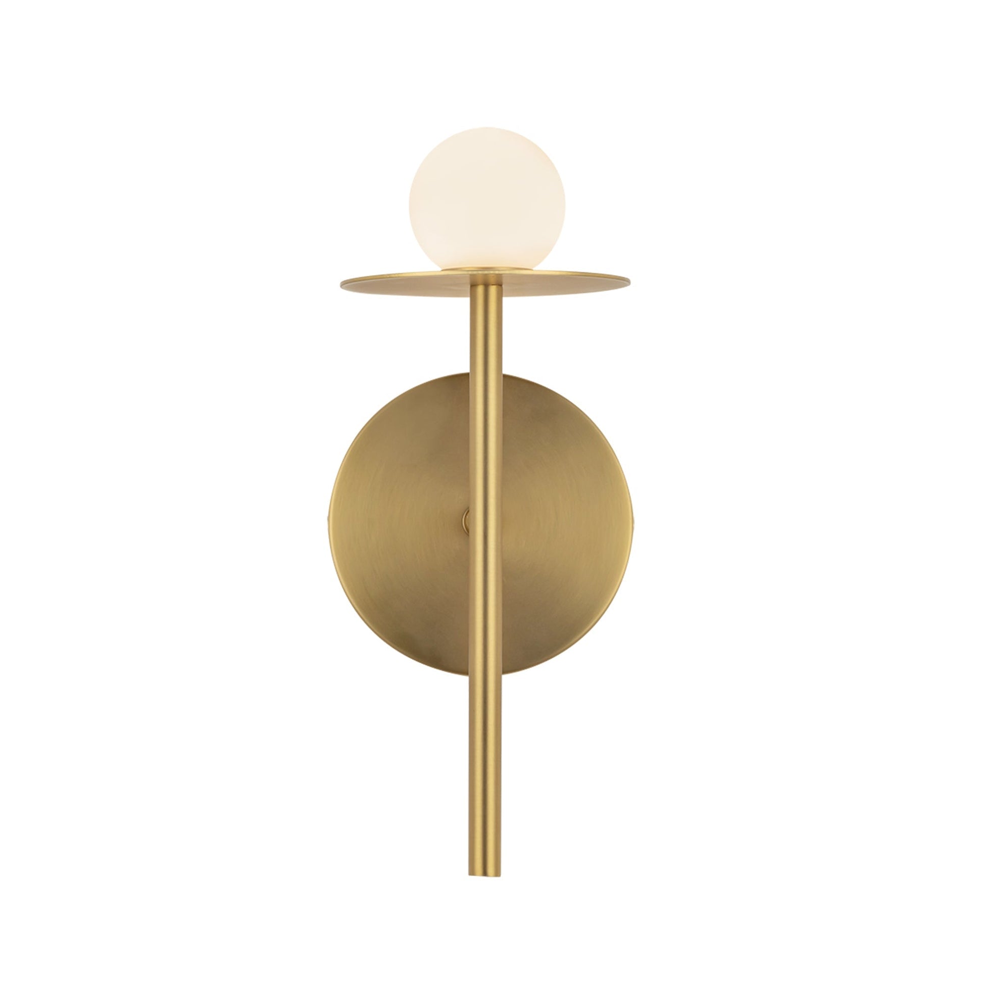 Kuzco Elixir WS15504-BG-UNV Wall Sconce, LED, Brushed Gold