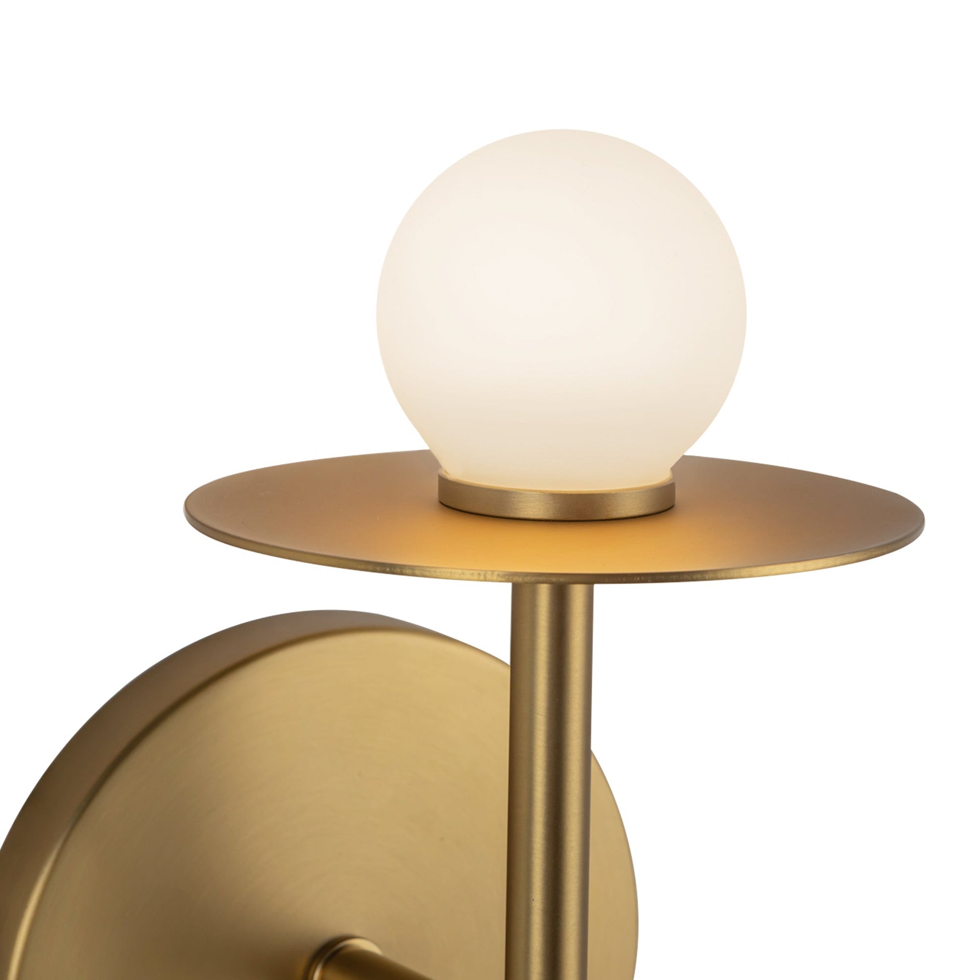 Kuzco Elixir WS15504-BG-UNV Wall Sconce, LED, Brushed Gold
