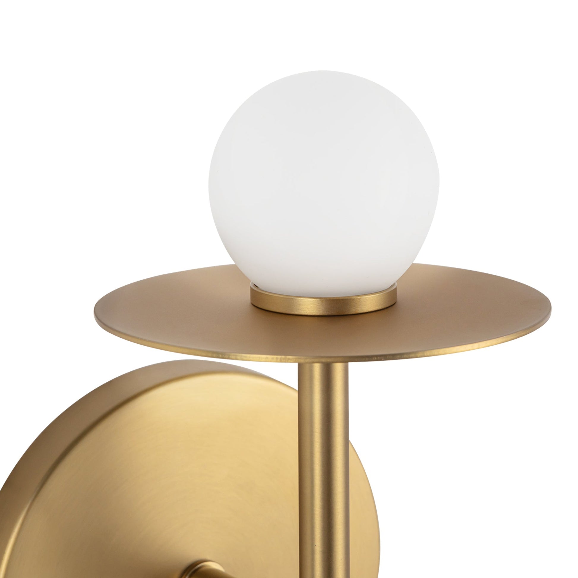 Kuzco Elixir WS15504-BG-UNV Wall Sconce, LED, Brushed Gold