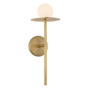 Kuzco Elixir WS15506-BG-UNV Wall Sconce, UL Damp Rated, Brushed Gold