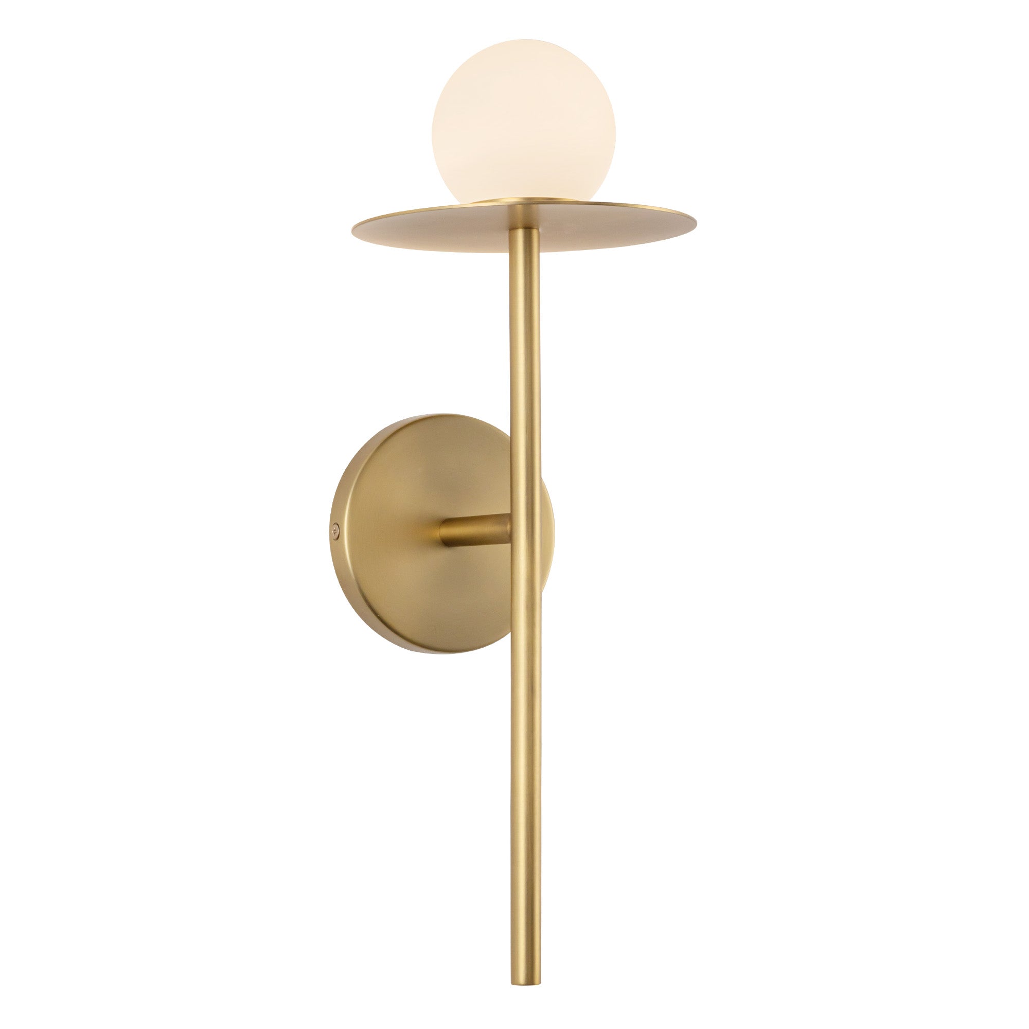 Kuzco Elixir WS15506-BG-UNV Wall Sconce, UL Damp Rated, Brushed Gold